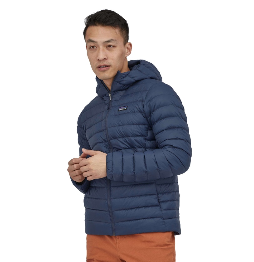 Patagonia Down Sweater Hoody, Mann<br>Varm, behagelig og lett dunjakke!