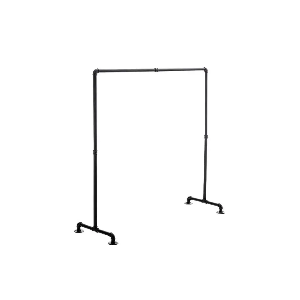 CLP Kledingrek Jersey 150x150x55 cm - zwart