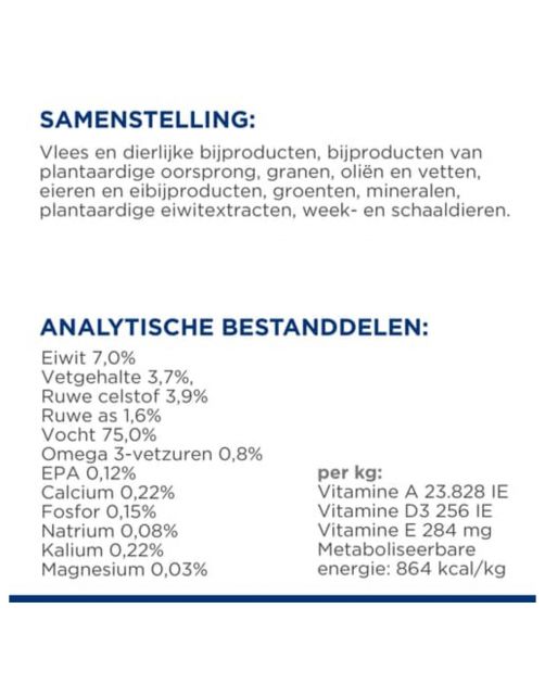 Hill's Prescription Diet J\/D Metabolic + Mobility  Weight Management Blik - Hondenvoer - 370 g
