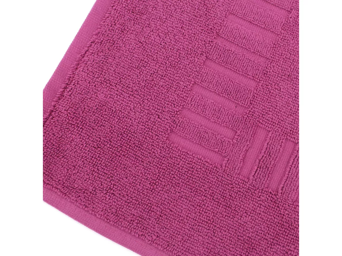 Tapis de bain 50x70 cm PURE Prune 700 g/m2