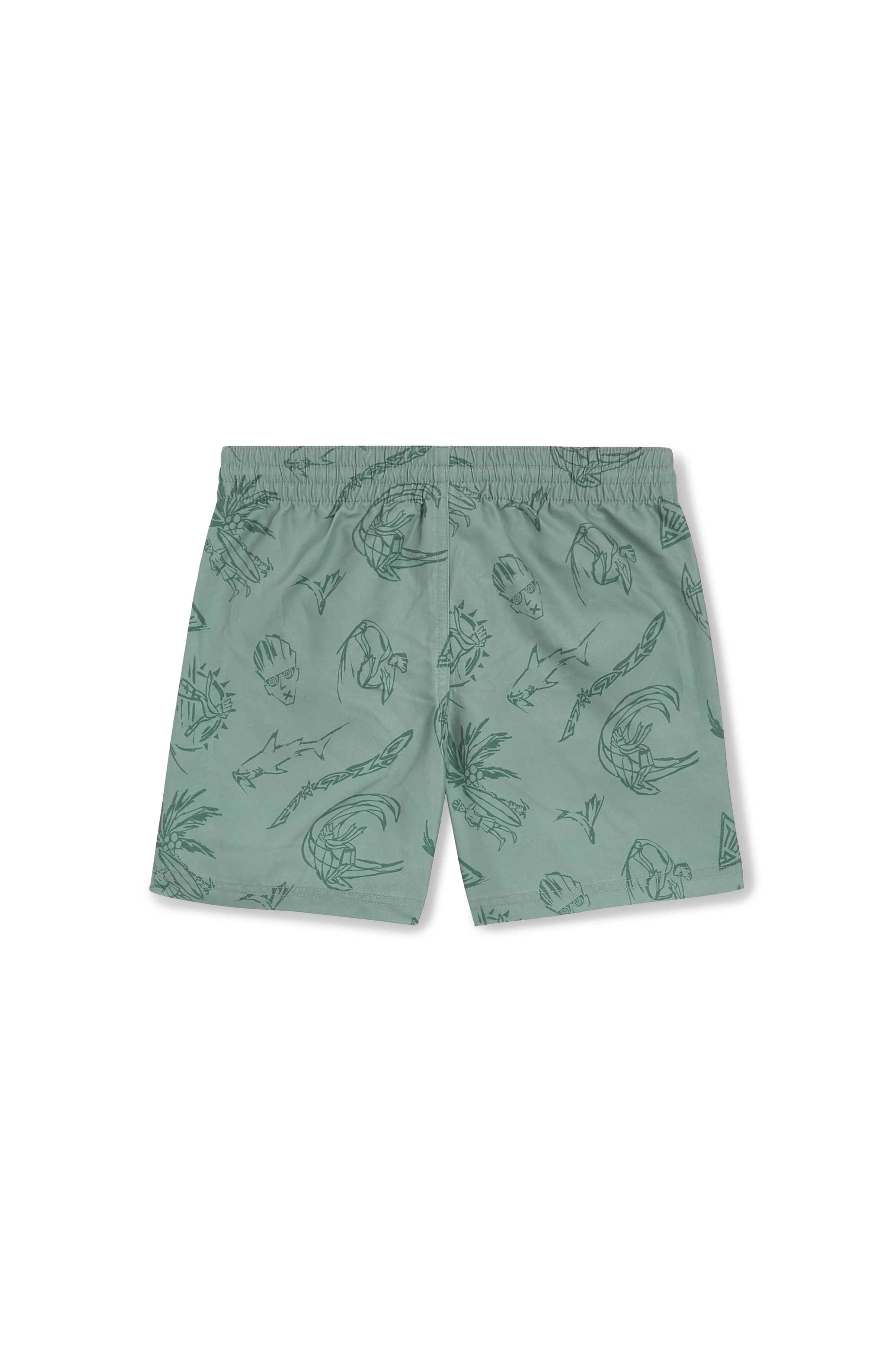 Jongens Mix and Match Cali Print 13'' zwembroek O`Neill Grijsgroen