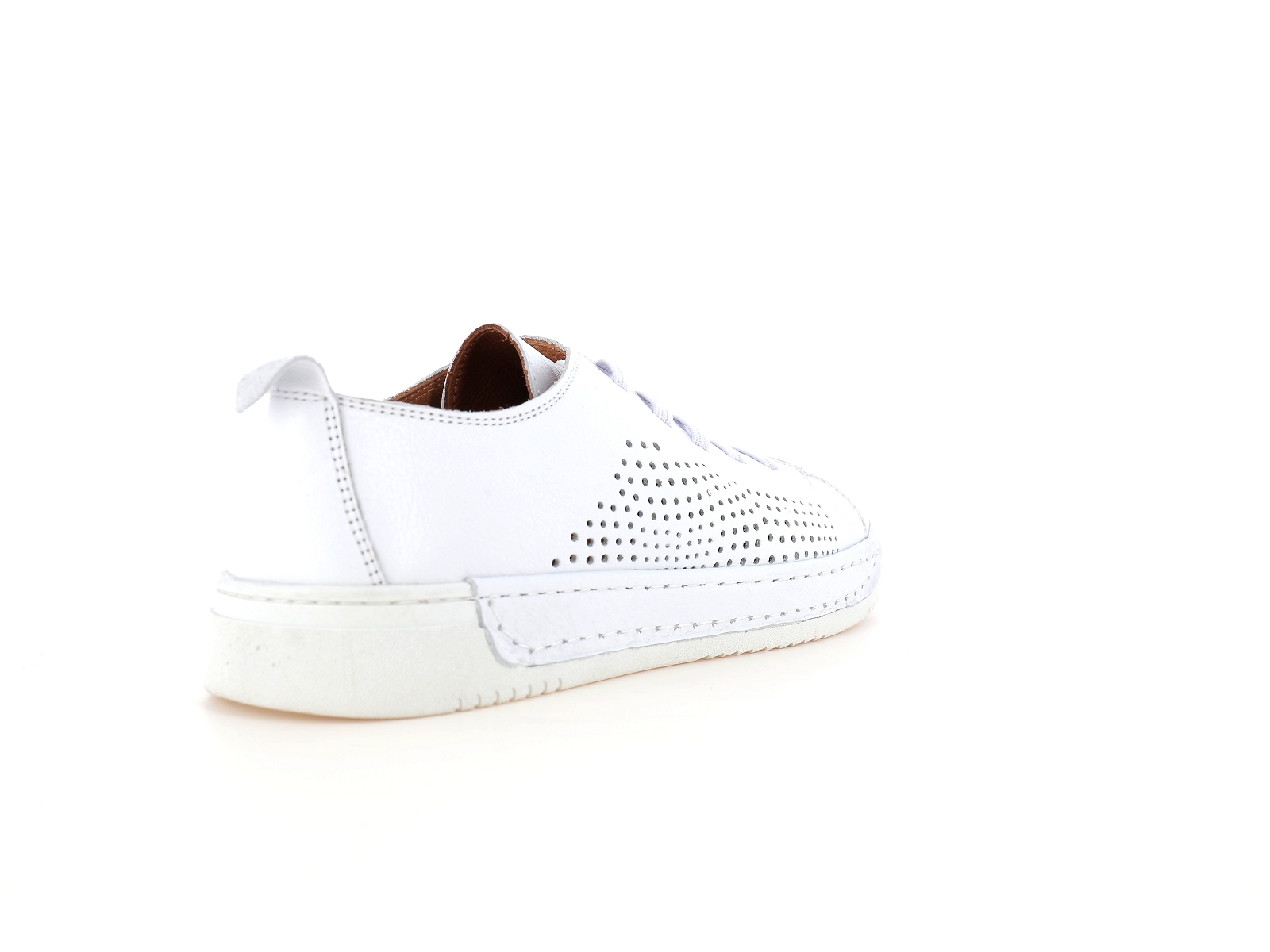 Elue par nous-RENNO Cuir Blanc