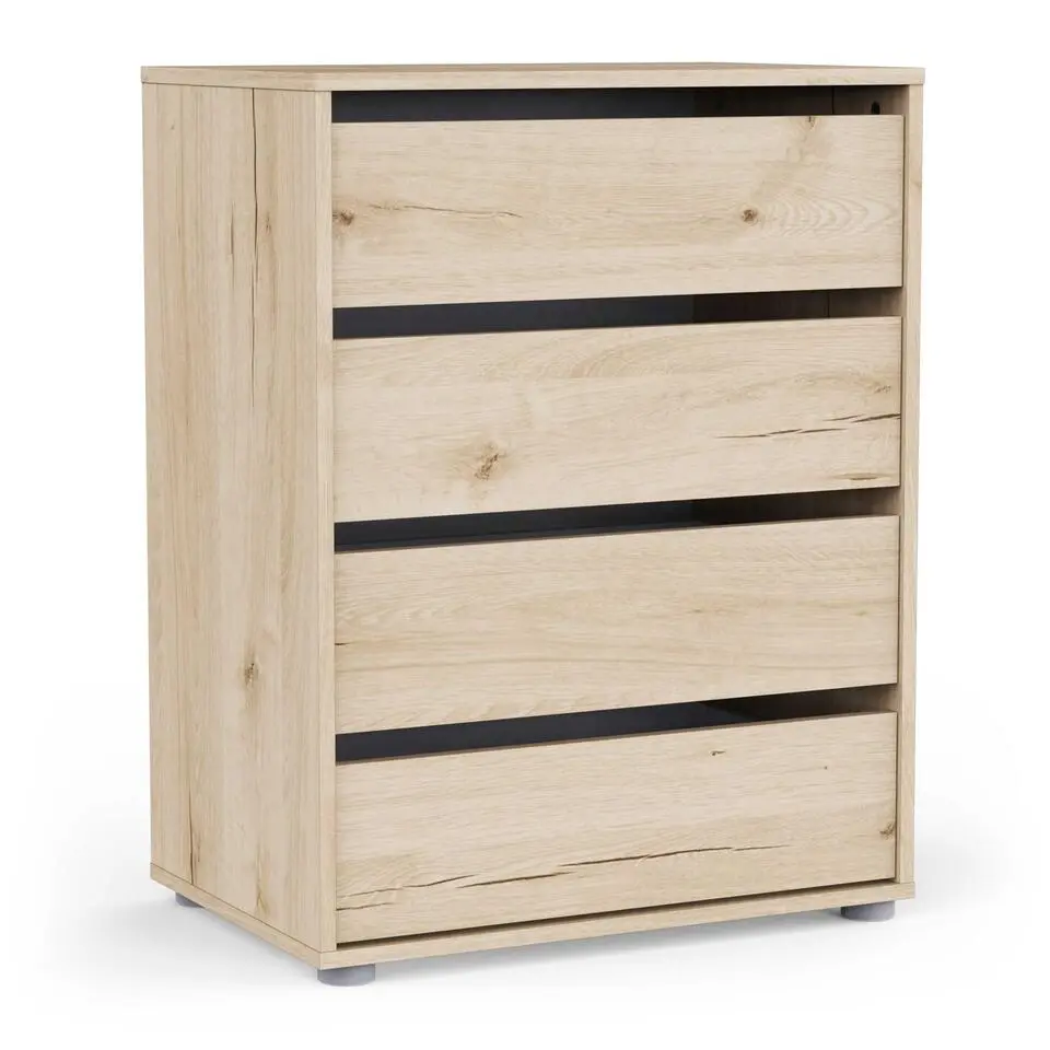 Ladekast Blokty - 60x40x76cm - 4 lades - eikdecor