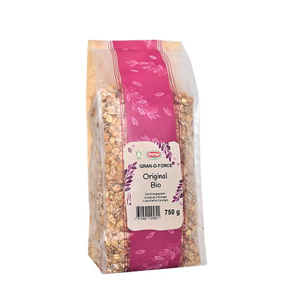 GRANOFORCE Müesli Original Rohrzucker Bio Knospe 750 g
