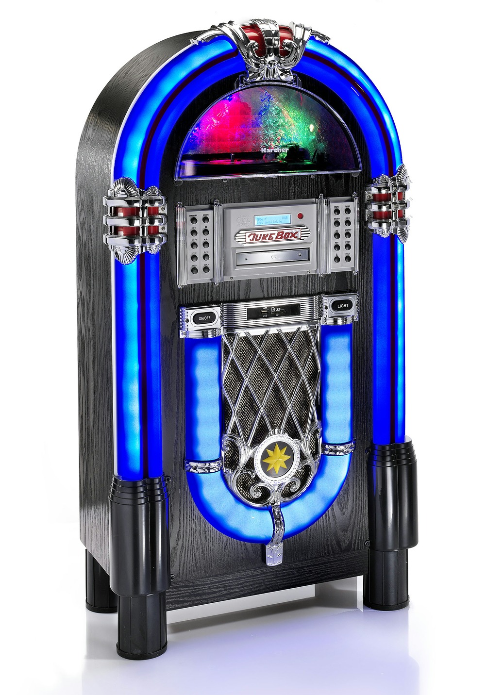 Karcher JB6608D Plattenspieler-Jukebox mit DAB+