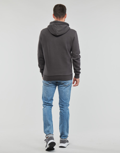 Superdry - VINTAGE VL NEON HOOD - Noir