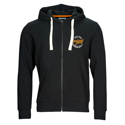 Jack & Jones - JJMIKK SWEAT ZIP HOOD - Noir