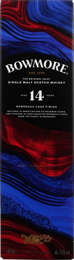 BOWMORE 14 YEARS BORDEAUX CASK FINISH 70CL