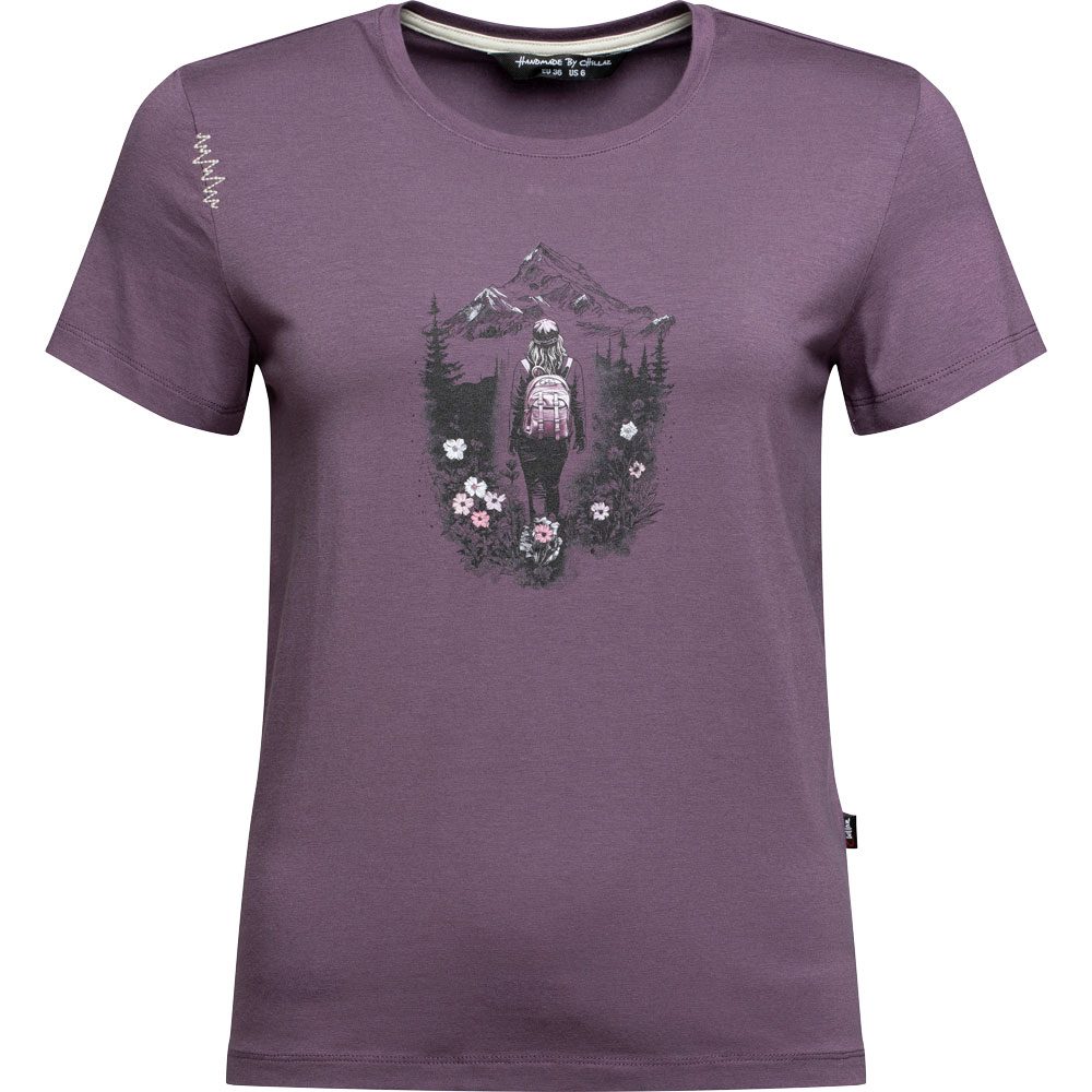 Chillaz Iseo Mountain Paradise T-Shirt Damen dark violet