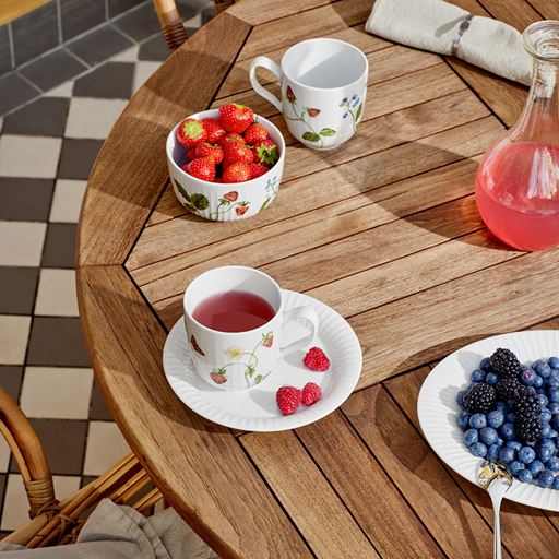 Kähler Hammershøi Frokosttallerken, Hvid, Ø22 cm