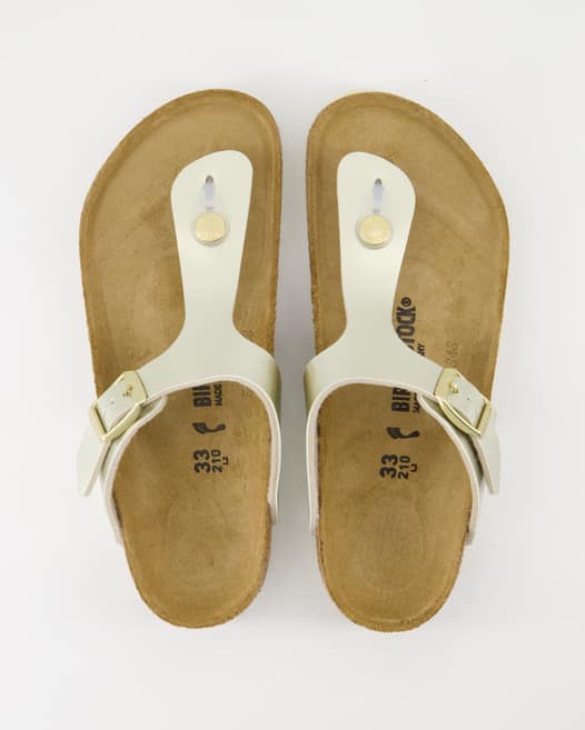 Birkenstock Gizeh Kids Zehentrenner in Gold