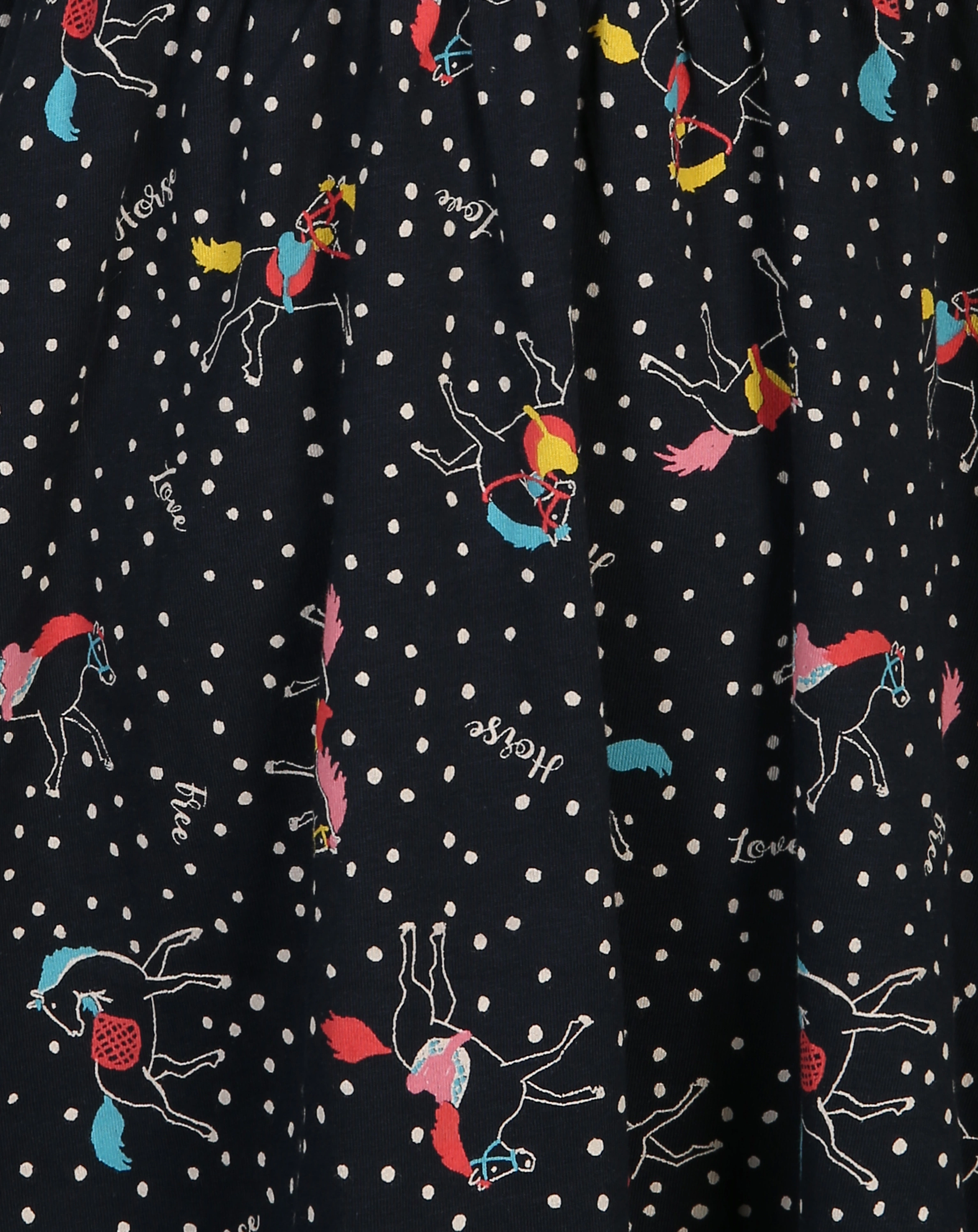 Kurzarm-Kleid EASY in dunkelblau