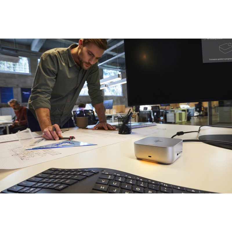 HP Clavier USB ultra-fin Bus v2 avec Smart Card