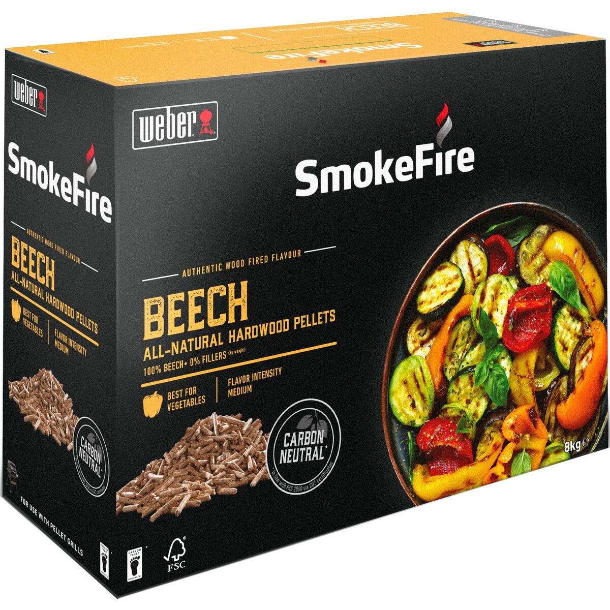 Trepellets - Bøk, 8 kg