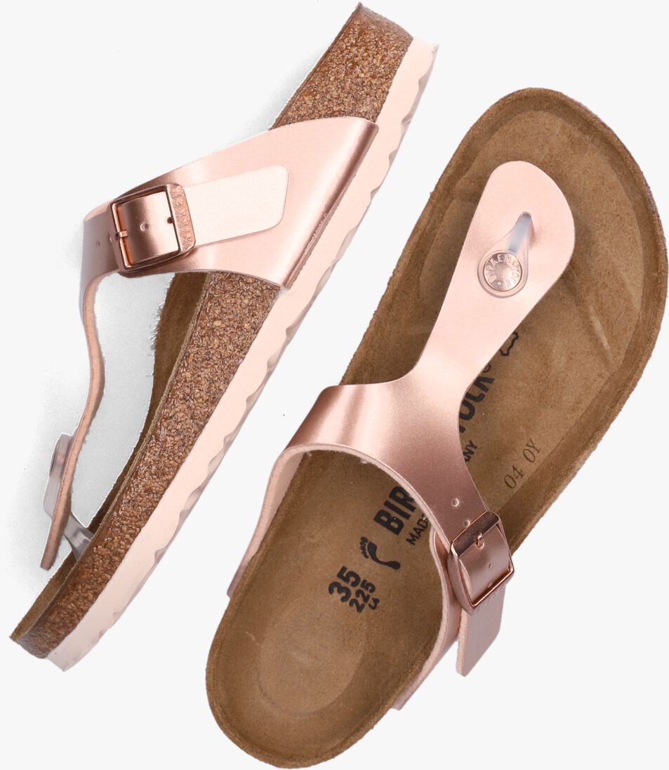 BIRKENSTOCK roze birkenstock teenslippers gizeh kids