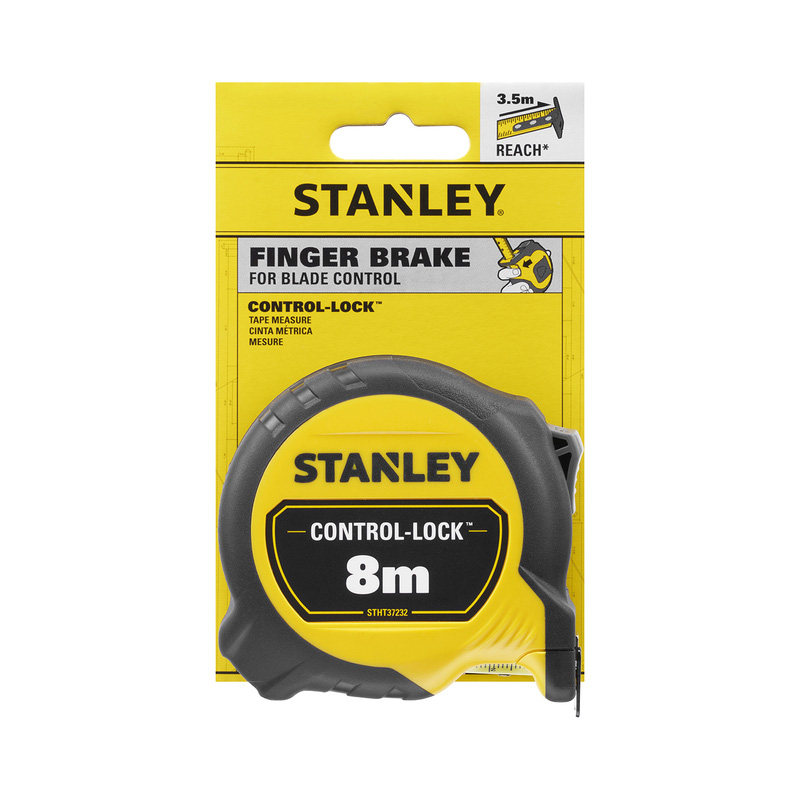 Stanley Control-Lock rolbandmaat 8m 25mm