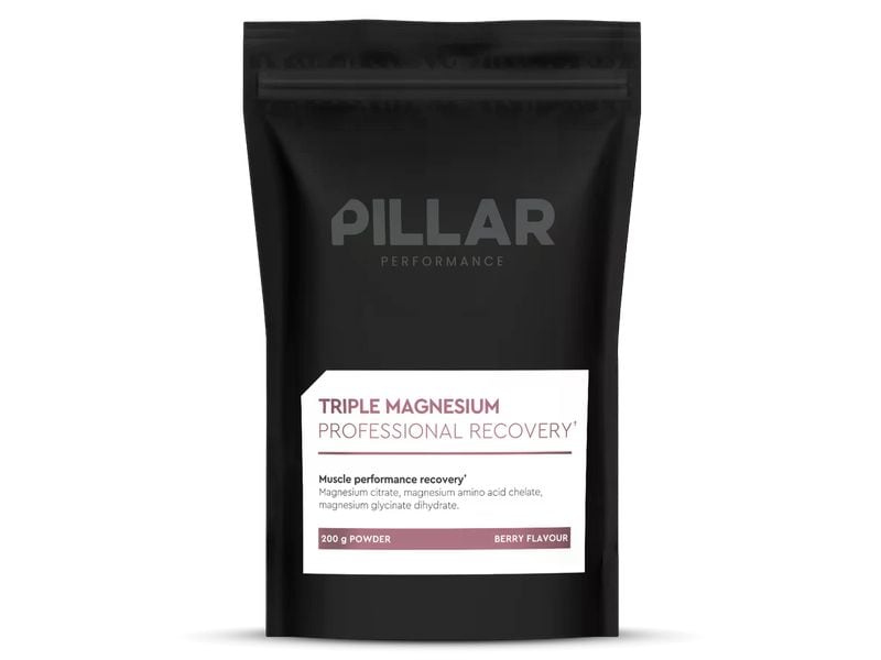 Pillar Performance Pulver Triple Magnesium Beeren 200 g Nahrungsergänzungsmittel