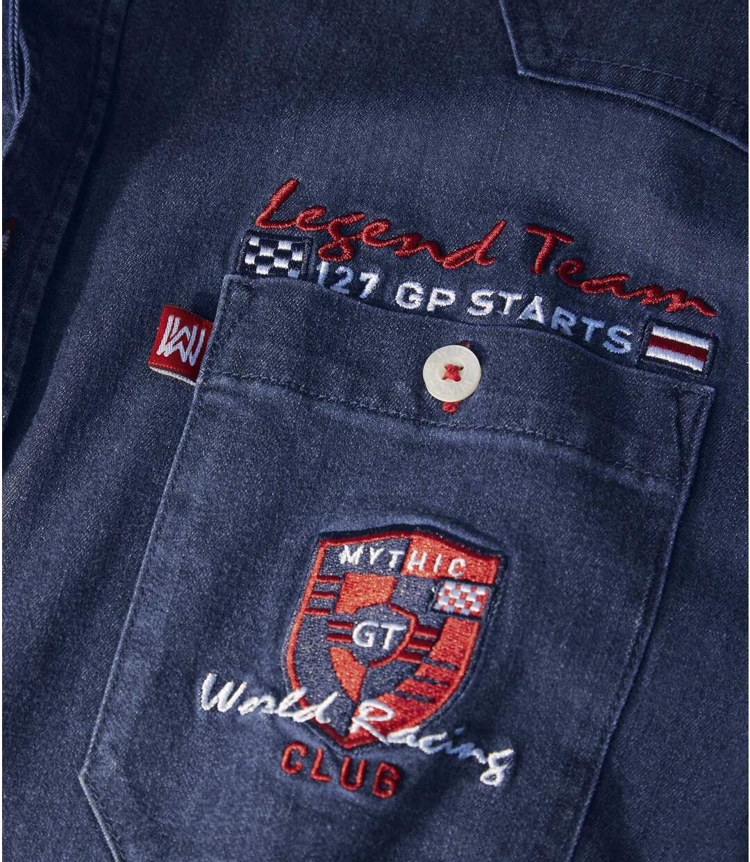 Chemise en Jean Denim Stretch