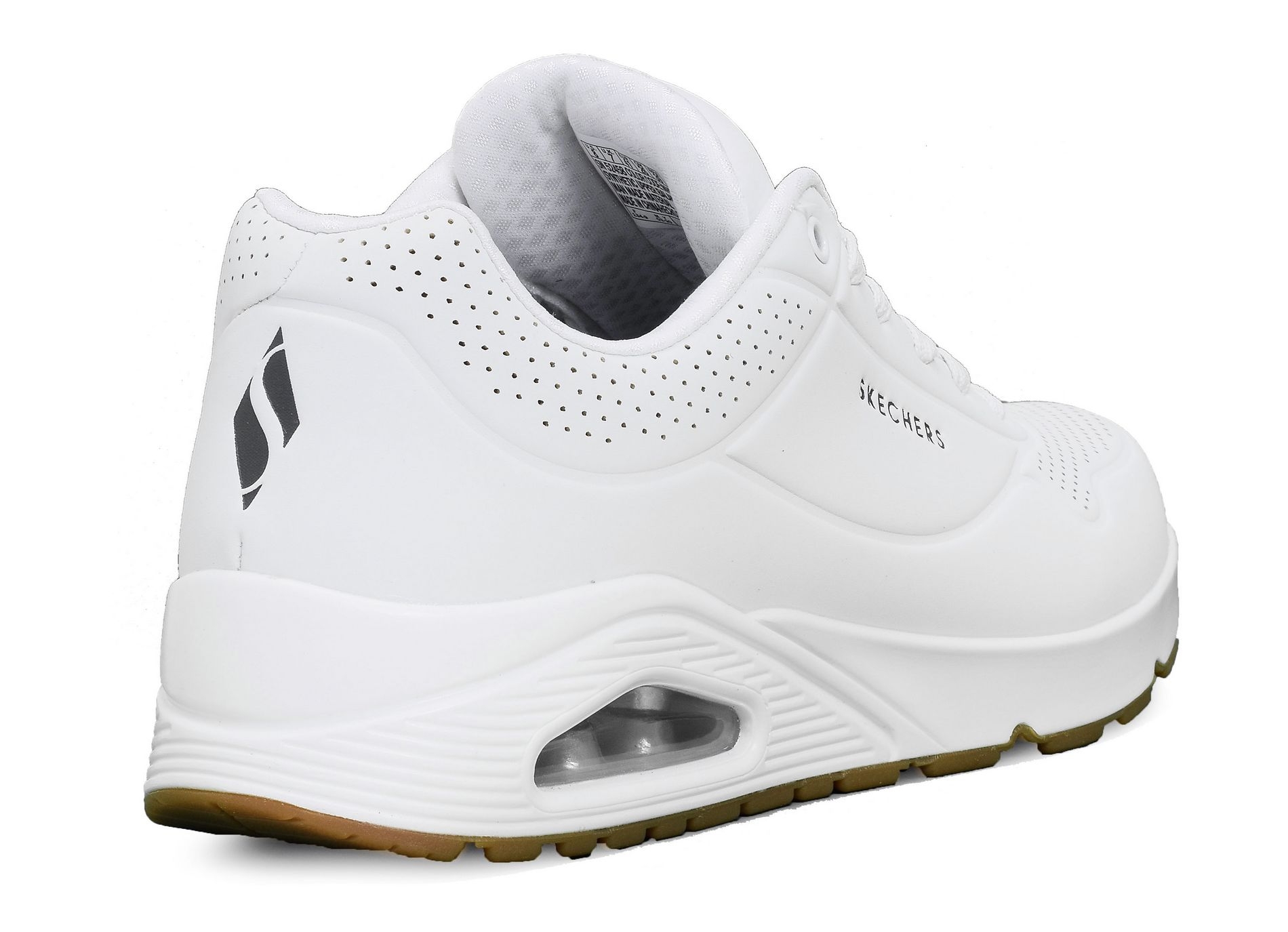 Uno stand on air blanc