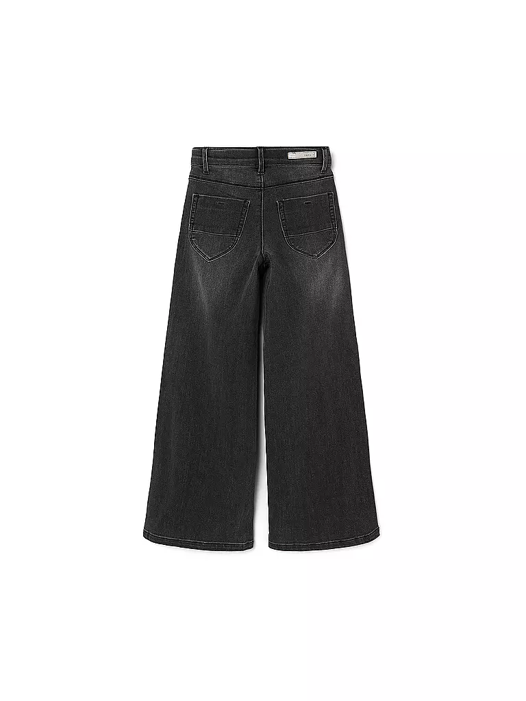 NAME IT Mädchen Jeans Wide Leg NKFBELLA  schwarz