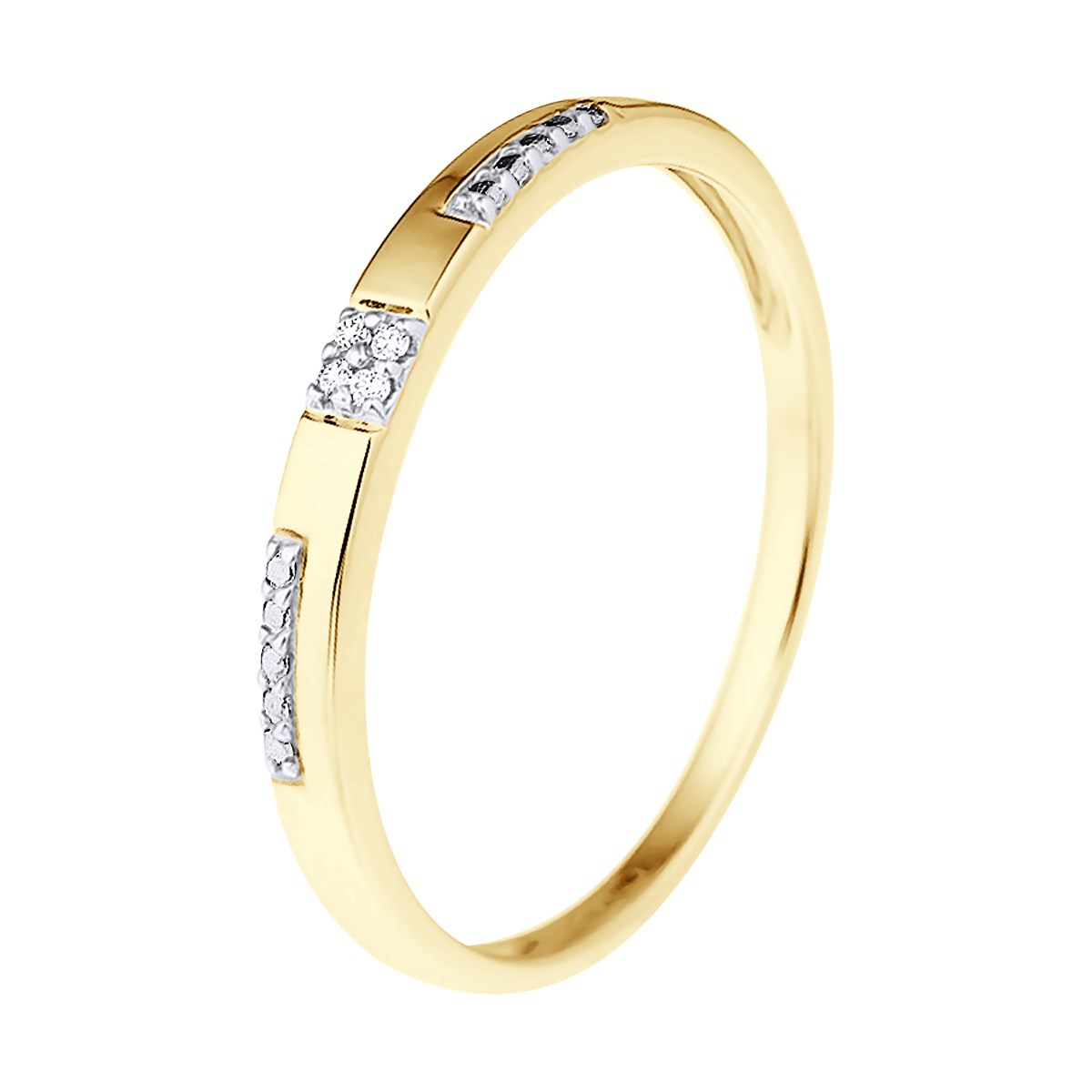 Alliance Diamants 0,010 Cts Or Blanc