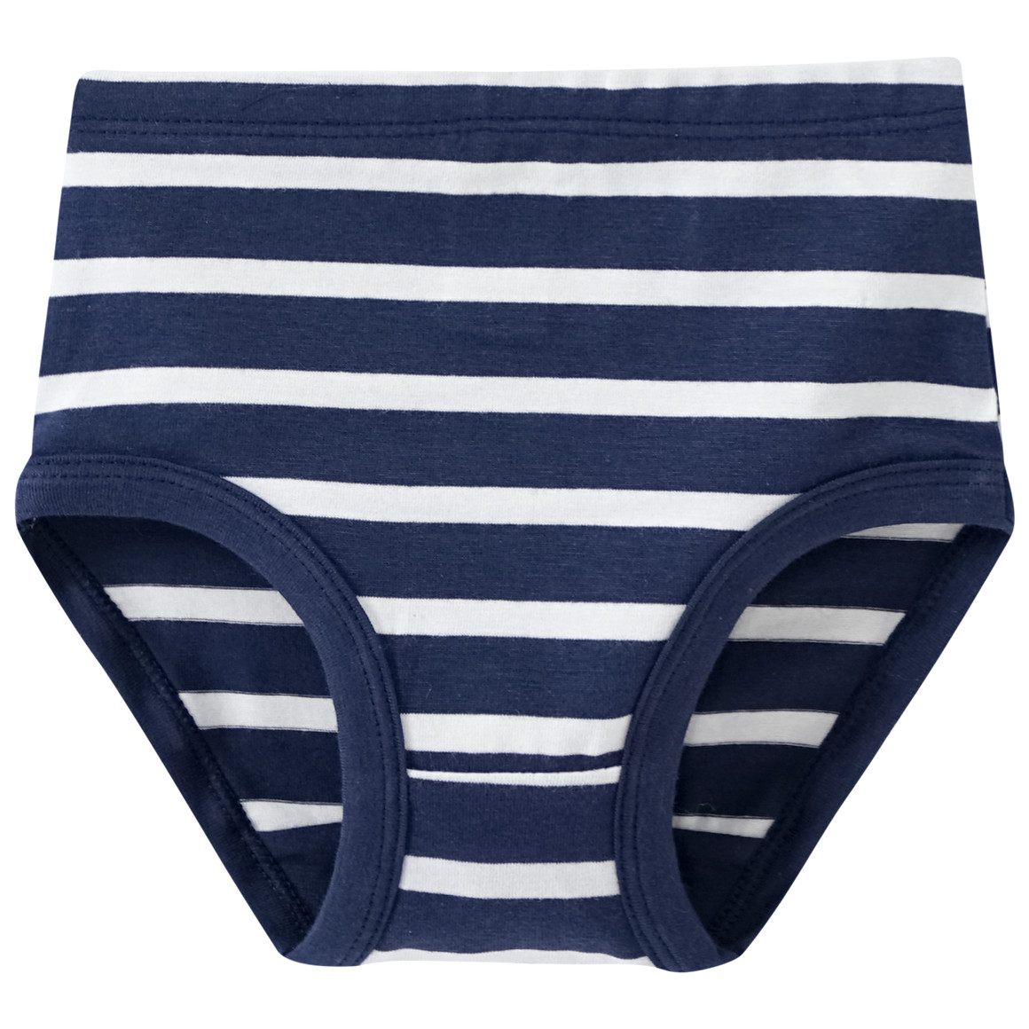 Famy 3 Baby Slips mit Bio-Baumwolle dunkelblau / hellgrau