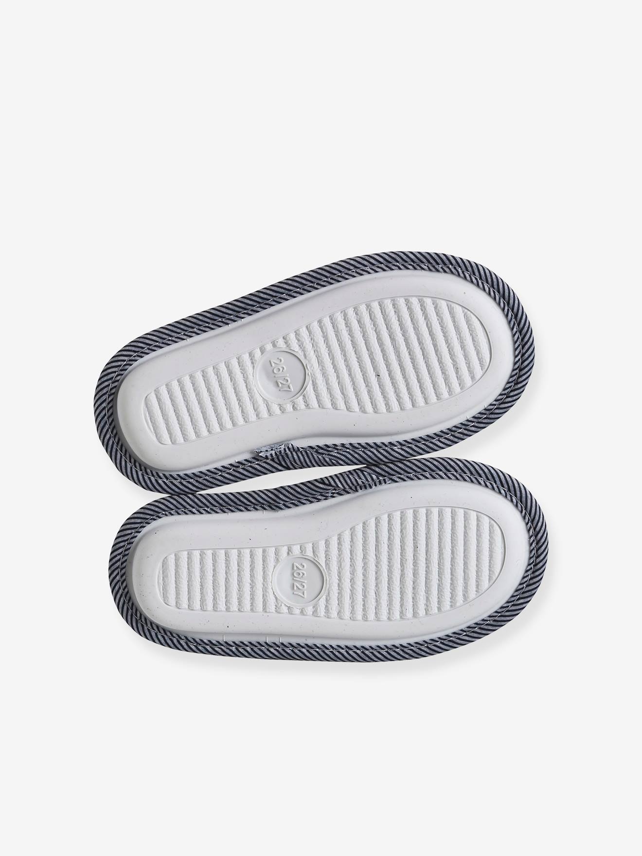 Pantufas infantis de casa, estilo 