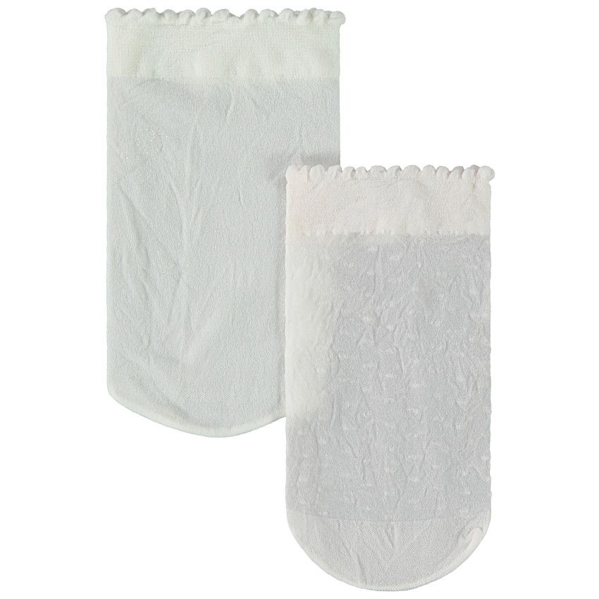 Lot de 2 paires de chaussettes fines pour fille - Rose