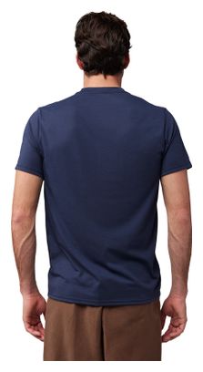 T-Shirt Manches Courtes Fox The World Bleu