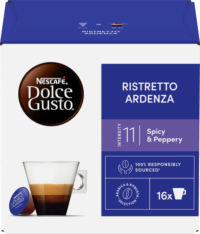 Nescafè Dolce Gusto Ristretto Ardenza kapsler (16 stk)