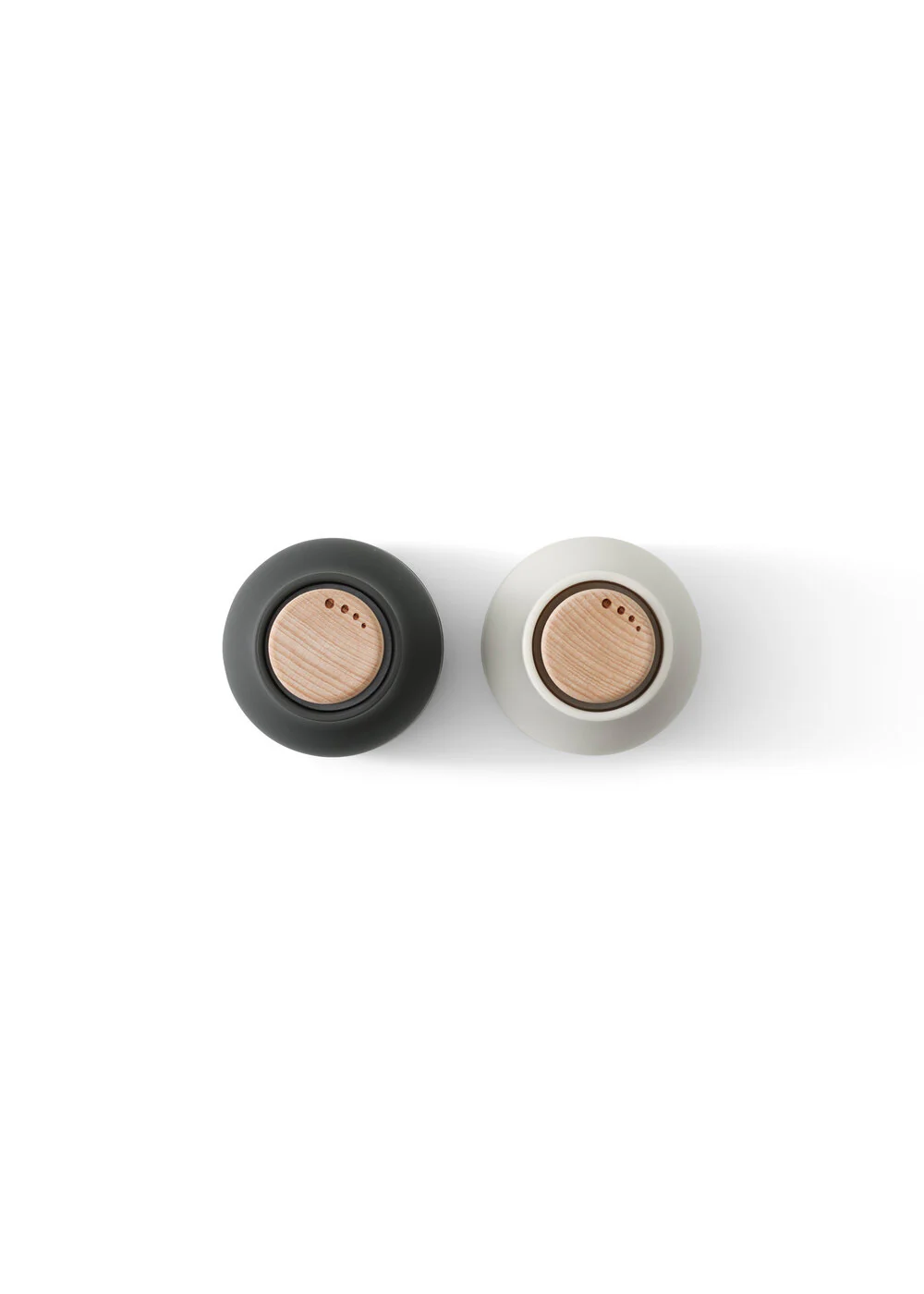 Audo Copenhagen  Bottle Grinder kværn 2 stk. - small, Ash/Carbon