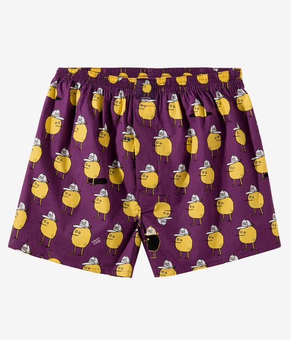 Lousy Livin Zitrone Boxershorts (purple)