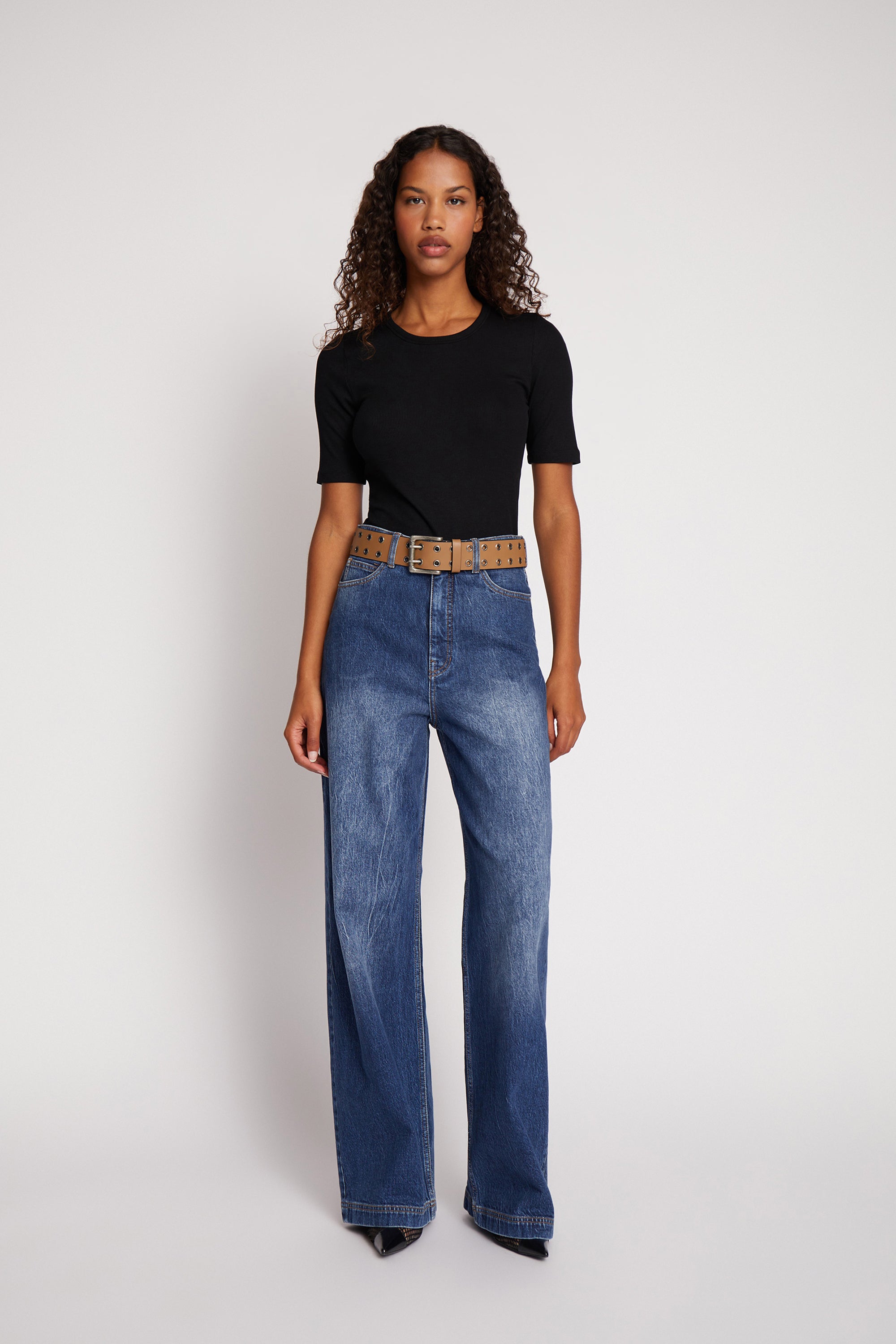 MUNTHE  Lacuba jeans - blå