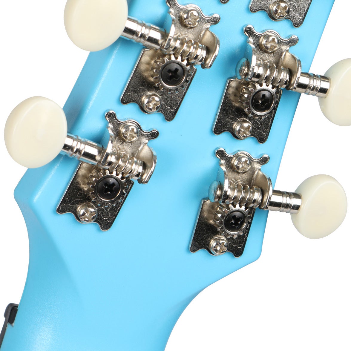 Korala PUG-40-LBU polycarbonaat guitarlele blauw