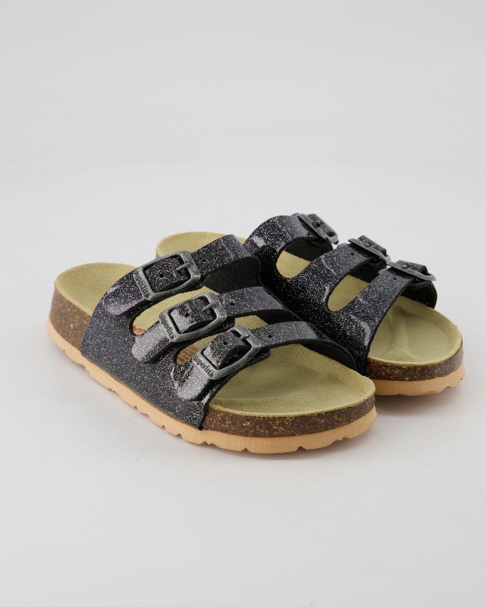 Superfit 800113-0100 Pantoletten in Schwarz