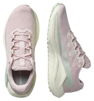 Chaussures Running Salomon DRX Defy GRVL Rose/Vert Femme