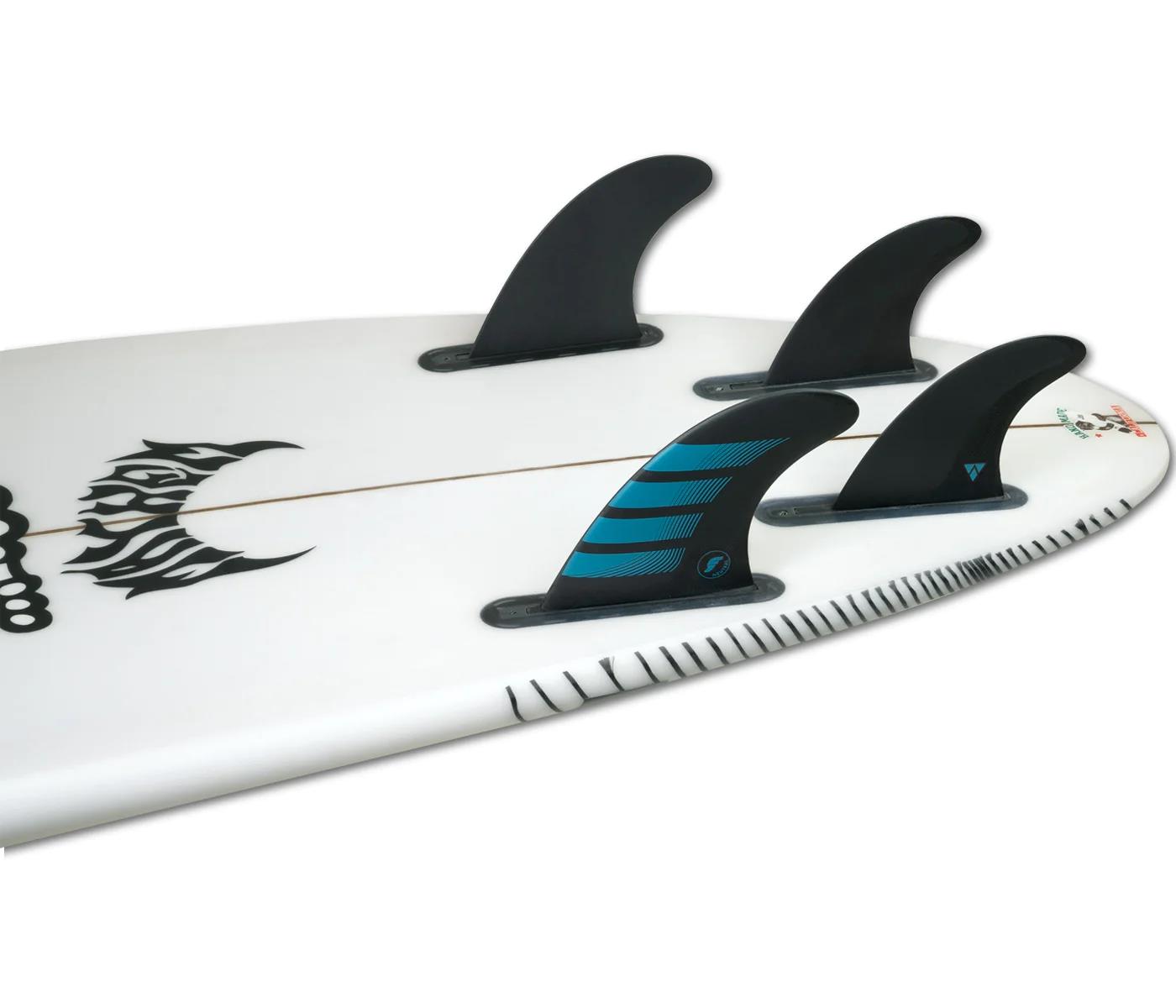 Futures F4 Alpha Series - Carbon / Aqua - Combo - S