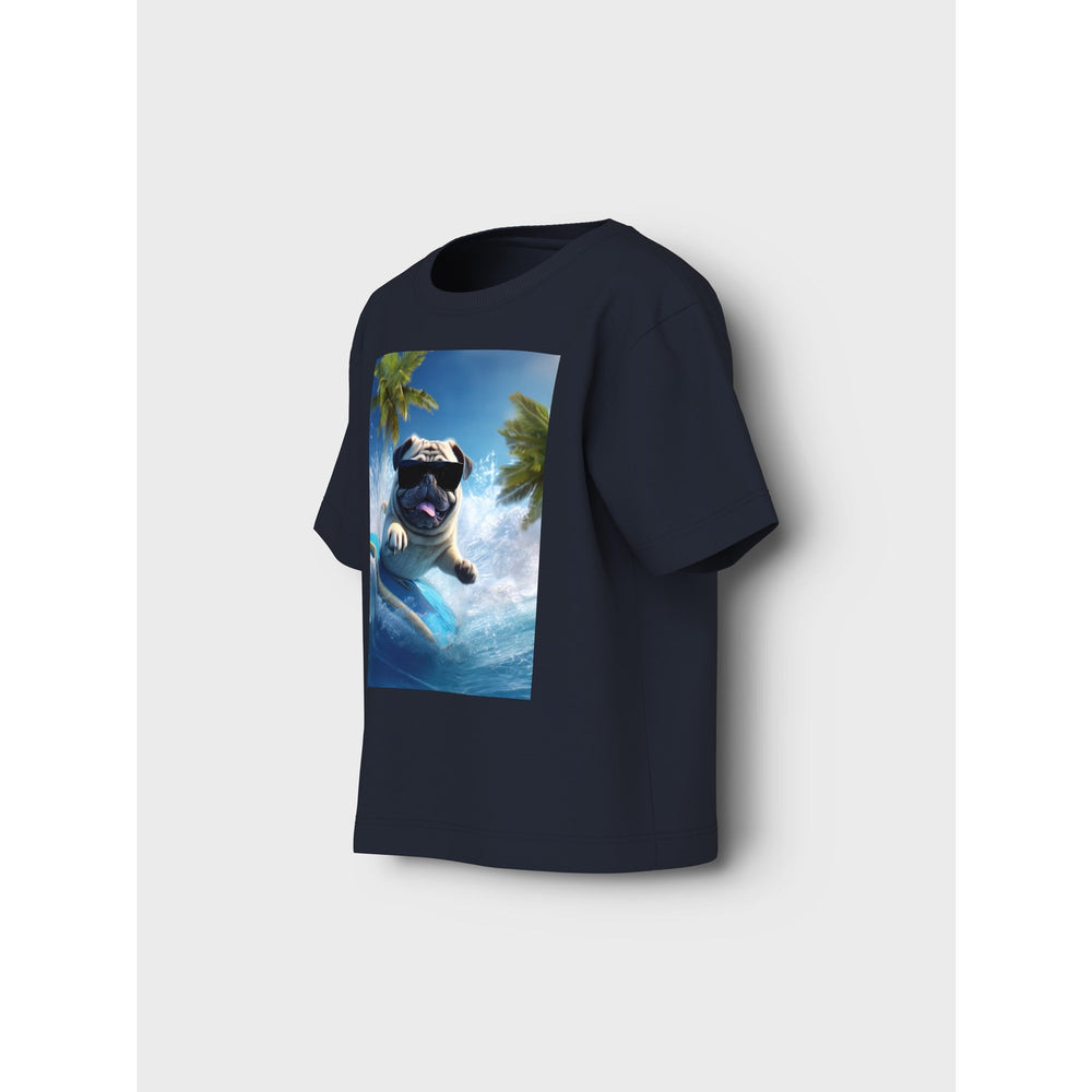 Køb Name It Navy Blazer Dog Voto Regular T-Shirt