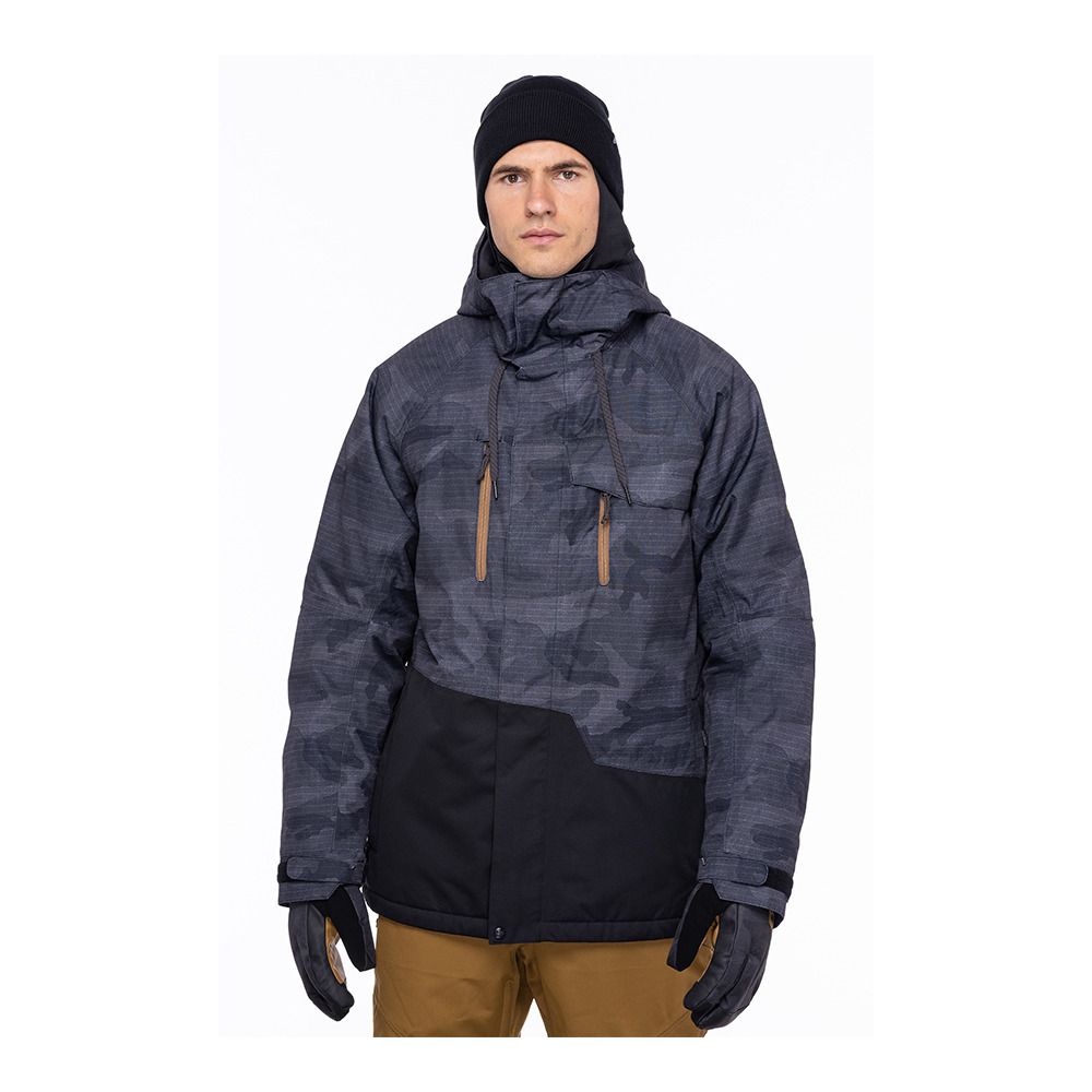 686 GEO - Veste ski Homme black camo clrblk