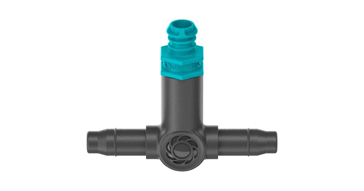 GARDENASeriedruppelaar 2 l/u druppelaar  (Zwart/turquoise, 10 Stuks)