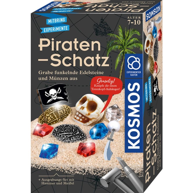 Kosmos Mitbringexperimente - Ausgrabungsset Piratenschatz