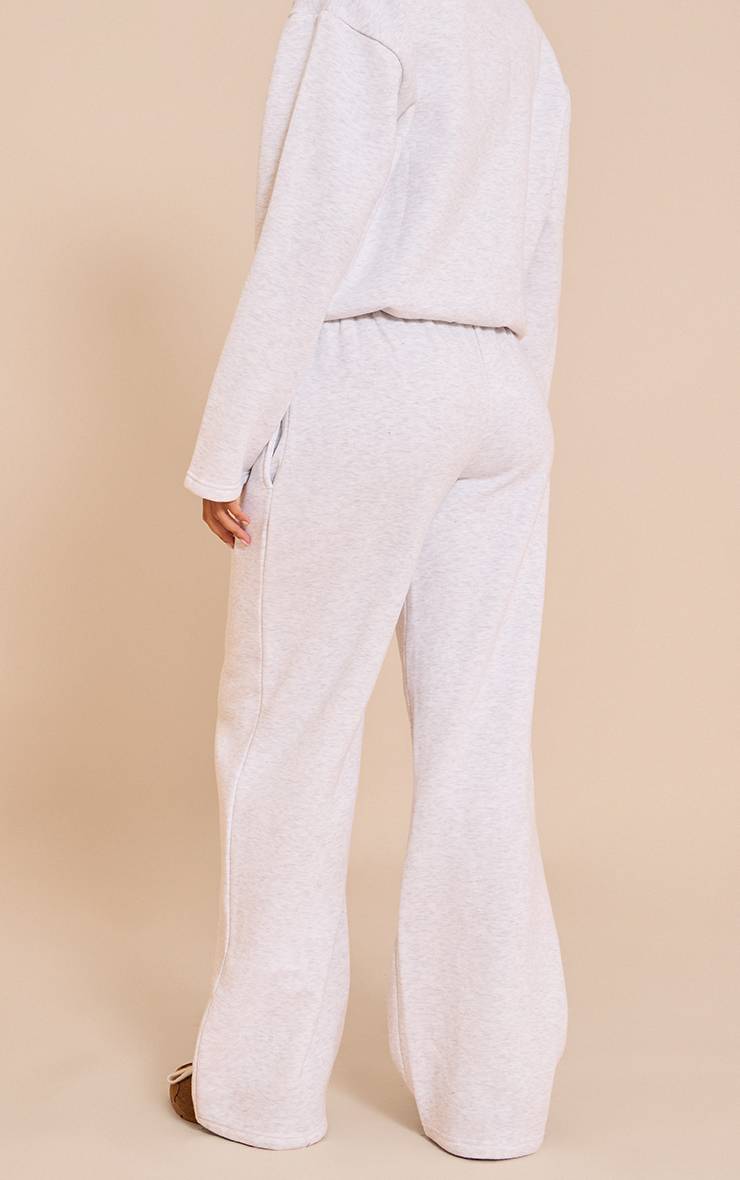 Gris Cendré Joggers À Cordon Contrasté