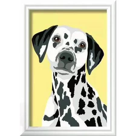 Ravensburger Malen nach Zahlen - Niedlicher Hund