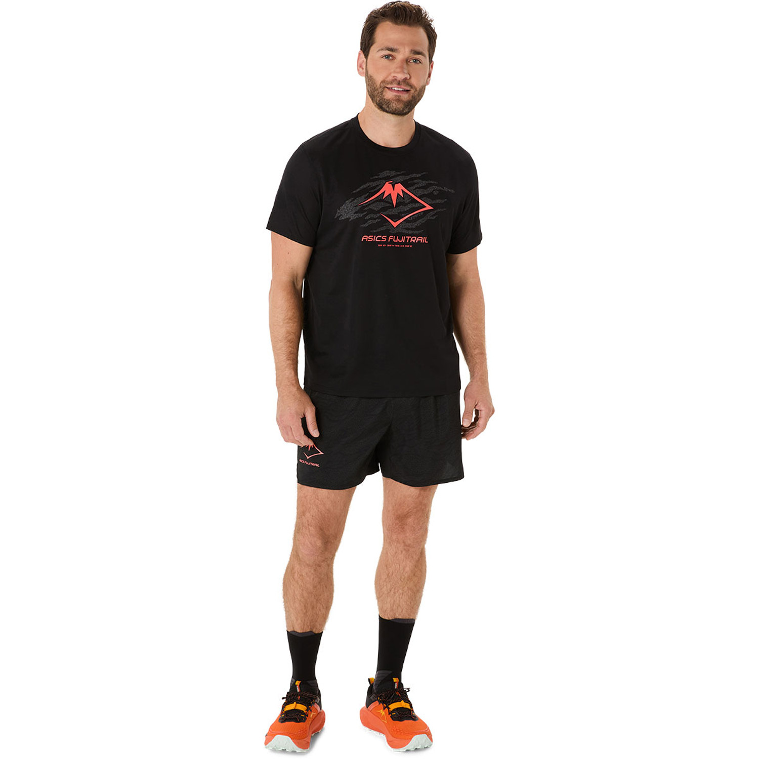 ASICS Fujitrail Logo T-Shirt Heren