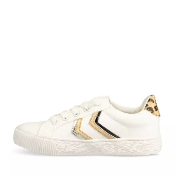 Baskets BLANC LOVELY SKULL