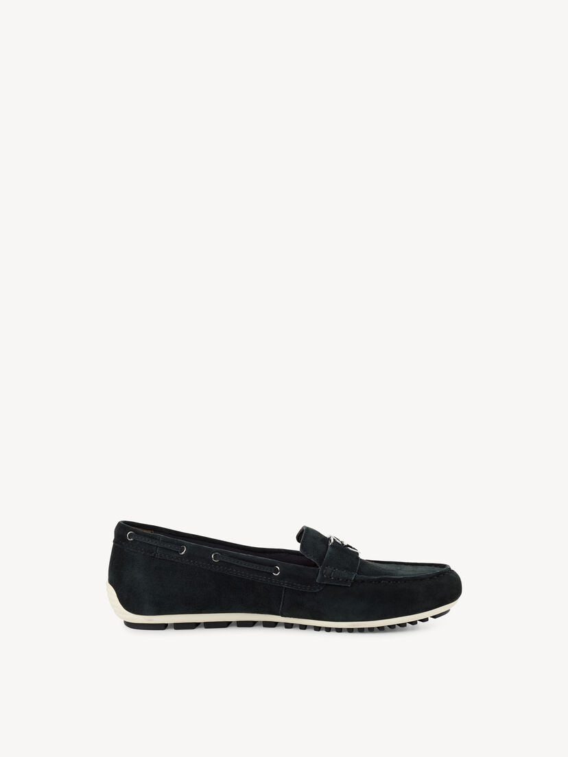 Leren Mocassin - blauw