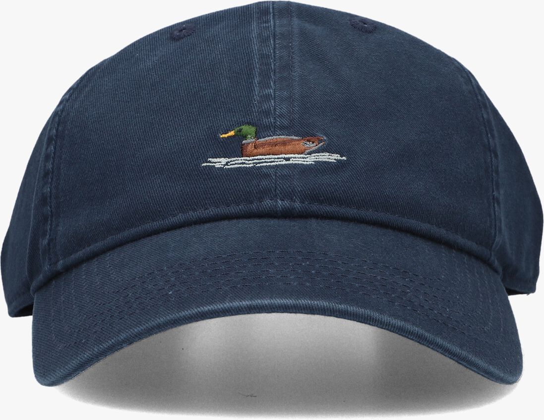 donkerblauwe forét pet duck washed cap
