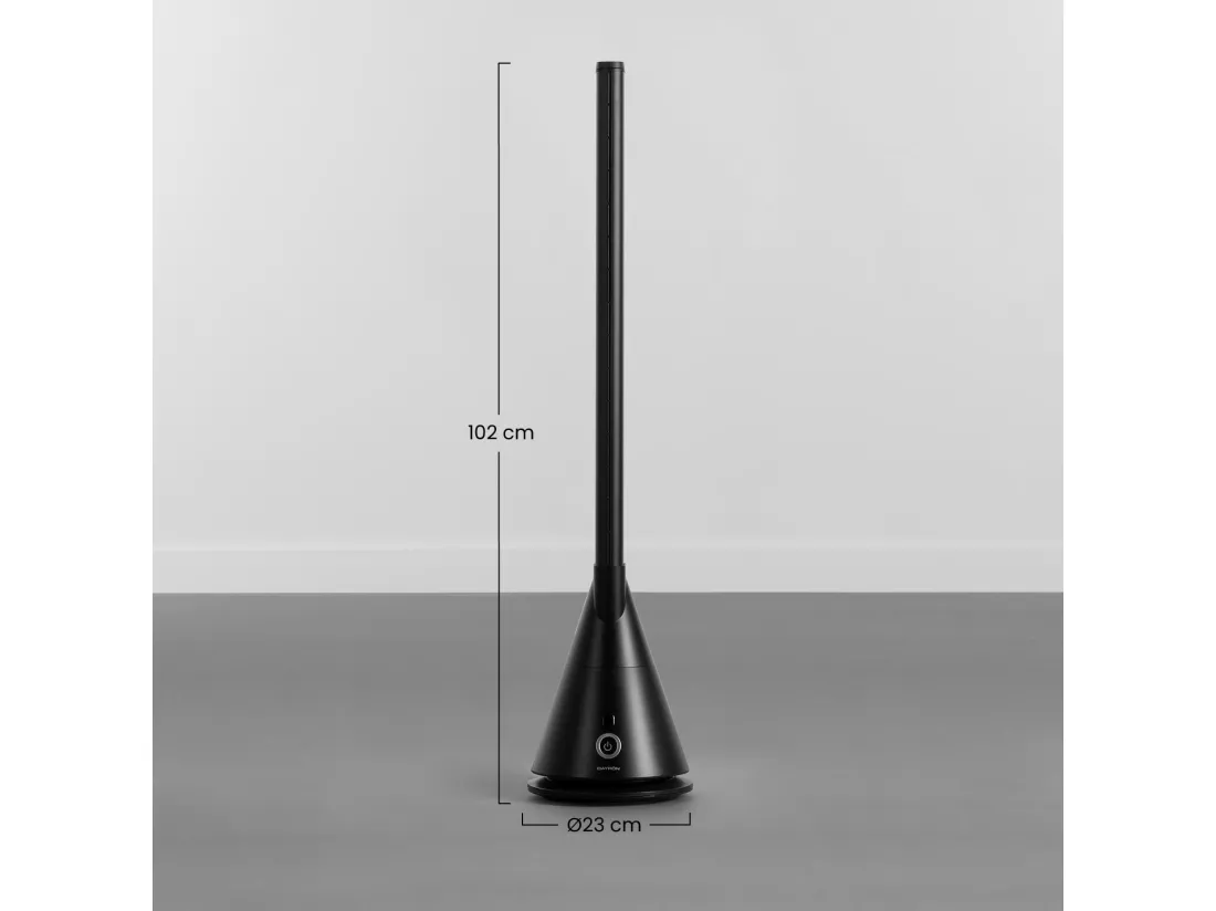 Ventilateur de sol WiFi Ø23cm 26W 9 Vitesses Relax Silence Dayron