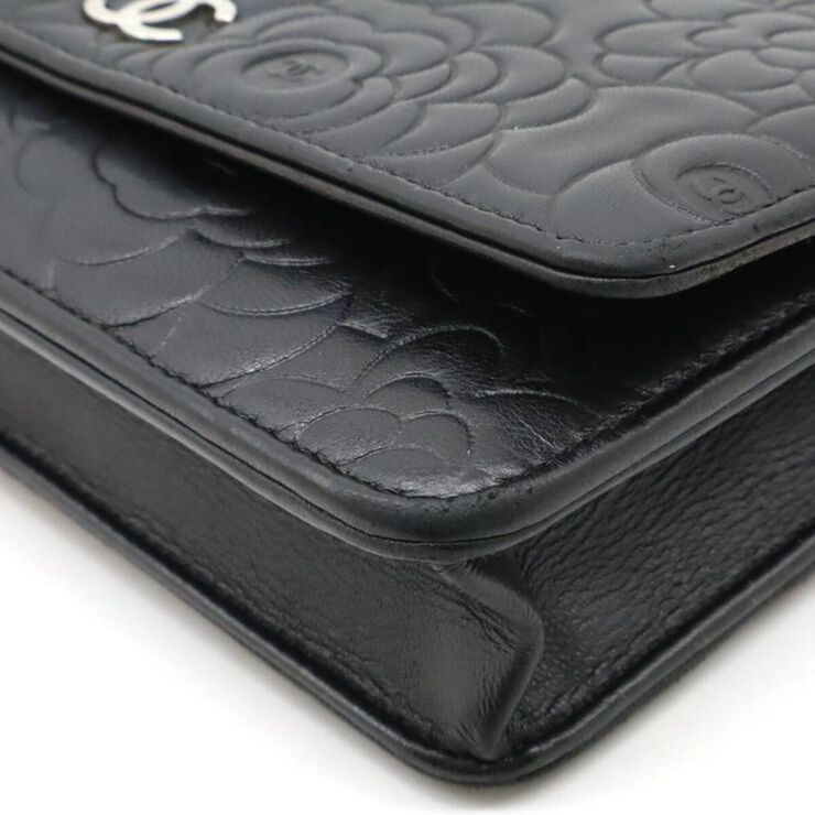 Chanel Vintage Chanel Crossbody Bag Black