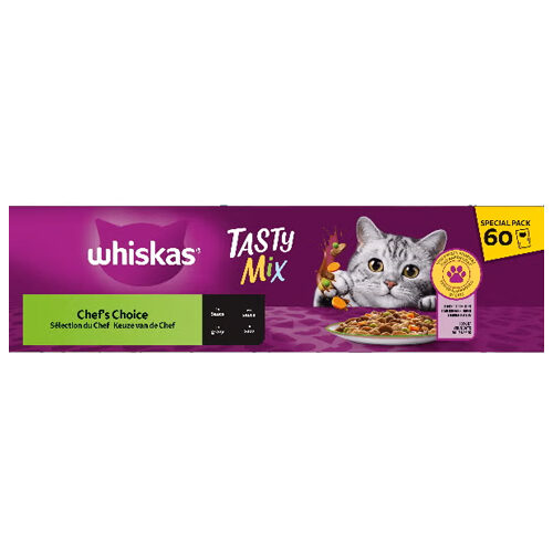 Whiskas 1+ Natvoer - Tasty Mix - Multipack
